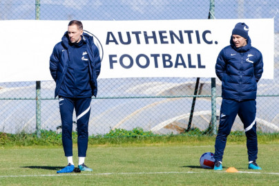 Сборы «Зенита»-м в Турции: 24 января, утренняя тренировка