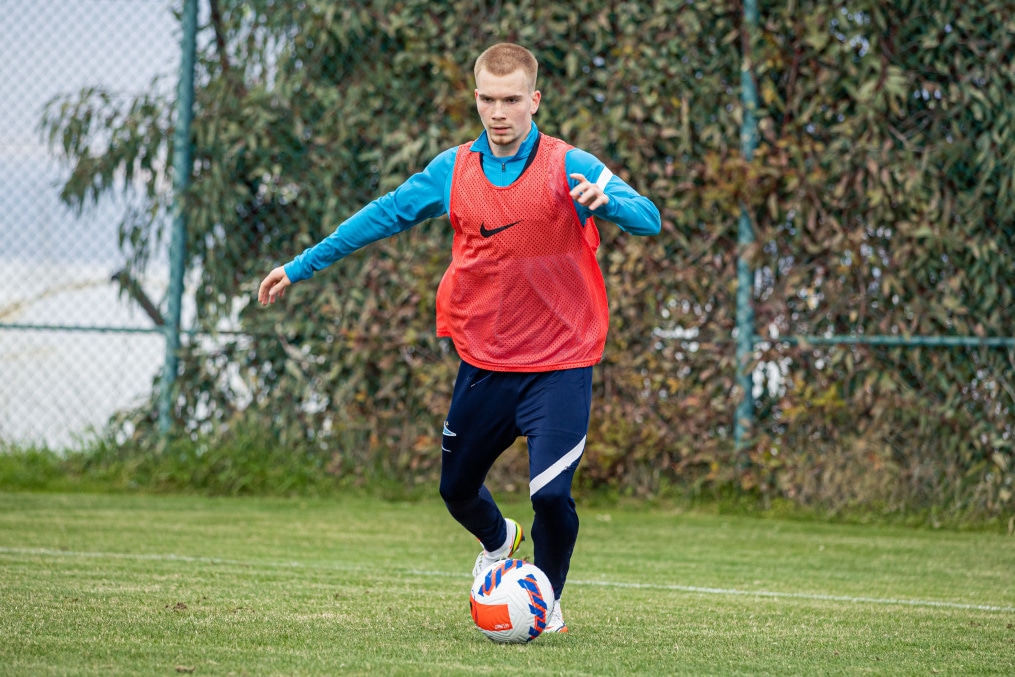 Сборы «Зенита»-м в Турции: 25 января, вечерняя тренировка