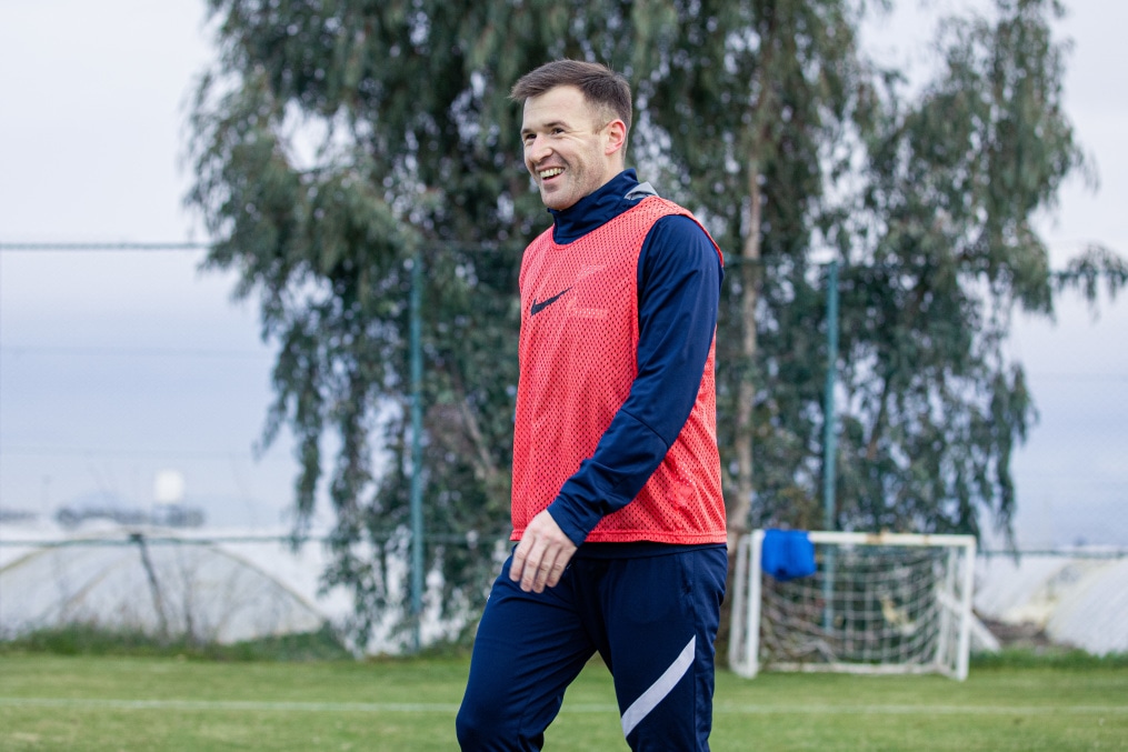 Сборы «Зенита»-м в Турции: 25 января, вечерняя тренировка