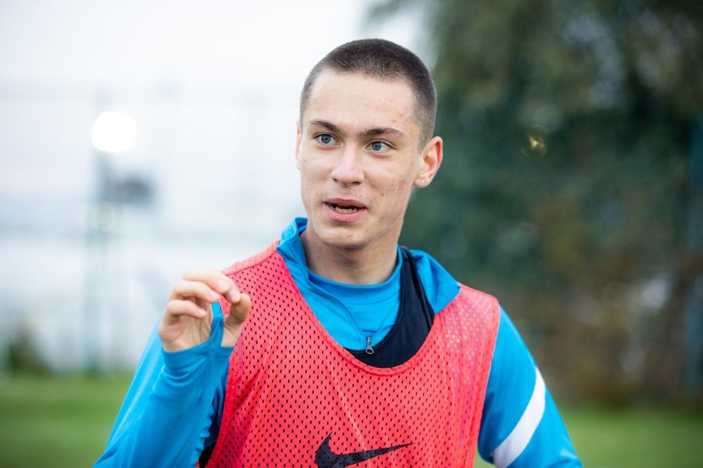 Сборы «Зенита»-м в Турции: 25 января, вечерняя тренировка