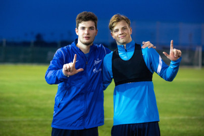 Сборы «Зенита»-м в Турции: 25 января, вечерняя тренировка