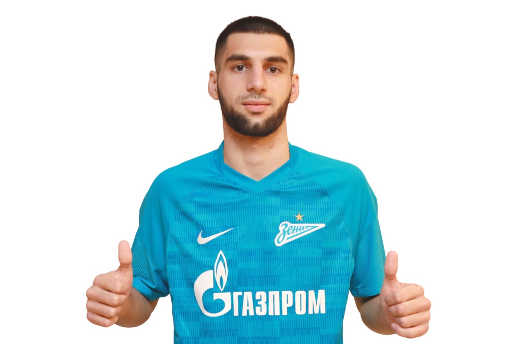 Арсен Адамов, защитник ФК «Зенит»