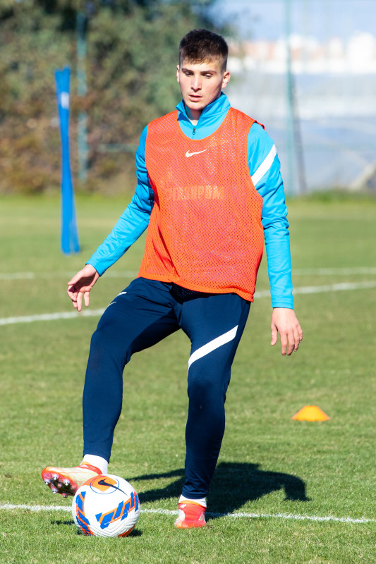 Сборы «Зенита»-м в Турции: 27 января, утренняя тренировка