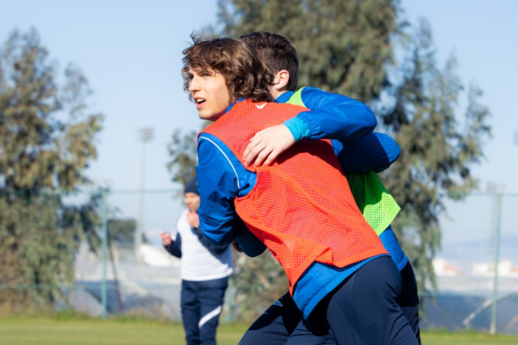 Сборы «Зенита»-м в Турции: 27 января, утренняя тренировка