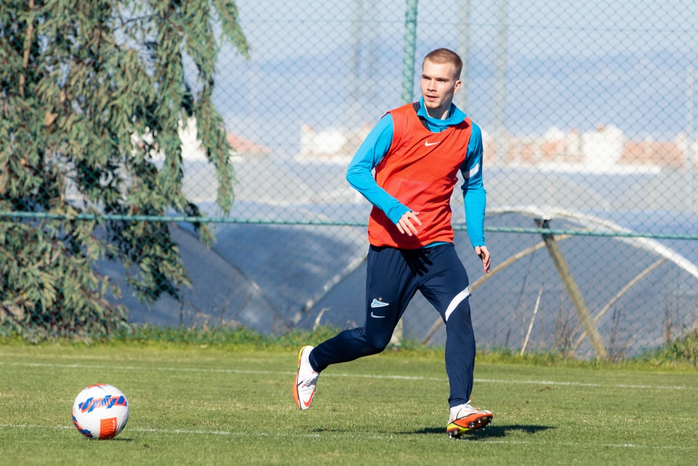 Сборы «Зенита»-м в Турции: 27 января, утренняя тренировка