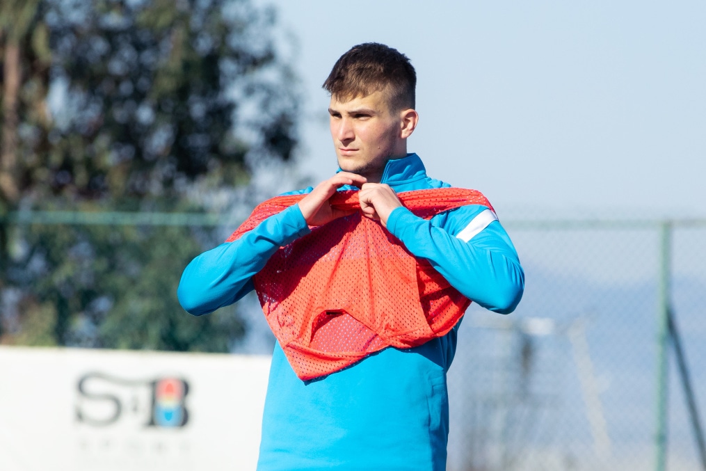 Сборы «Зенита»-м в Турции: 27 января, утренняя тренировка