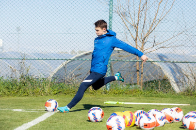 Сборы «Зенита»-м в Турции: 27 января, утренняя тренировка