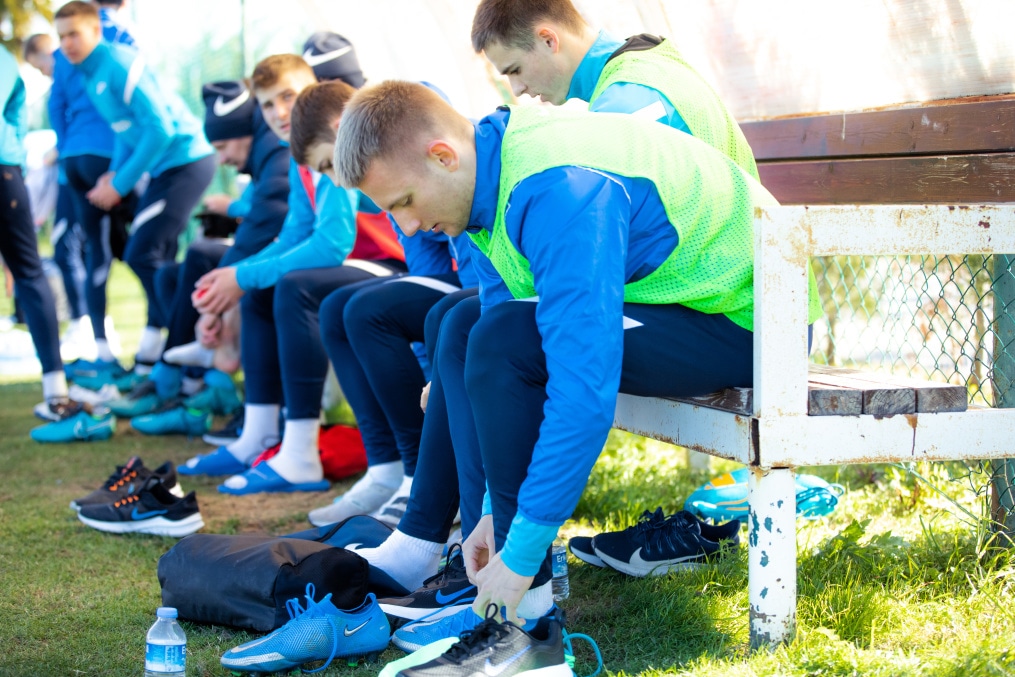 Сборы «Зенита»-м в Турции: 27 января, утренняя тренировка