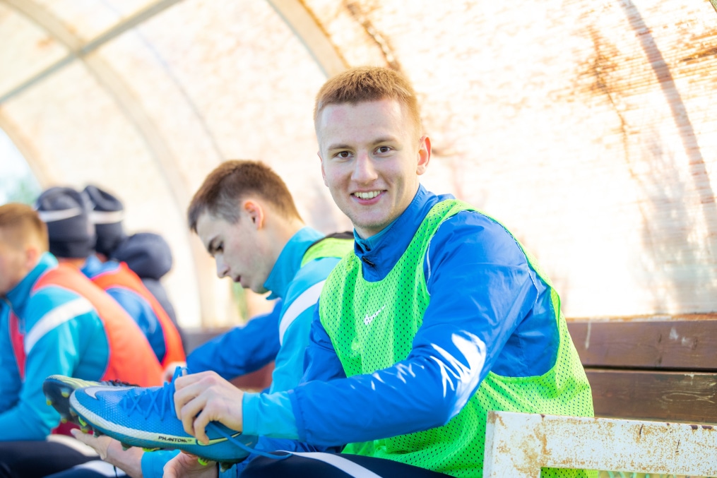 Сборы «Зенита»-м в Турции: 27 января, утренняя тренировка