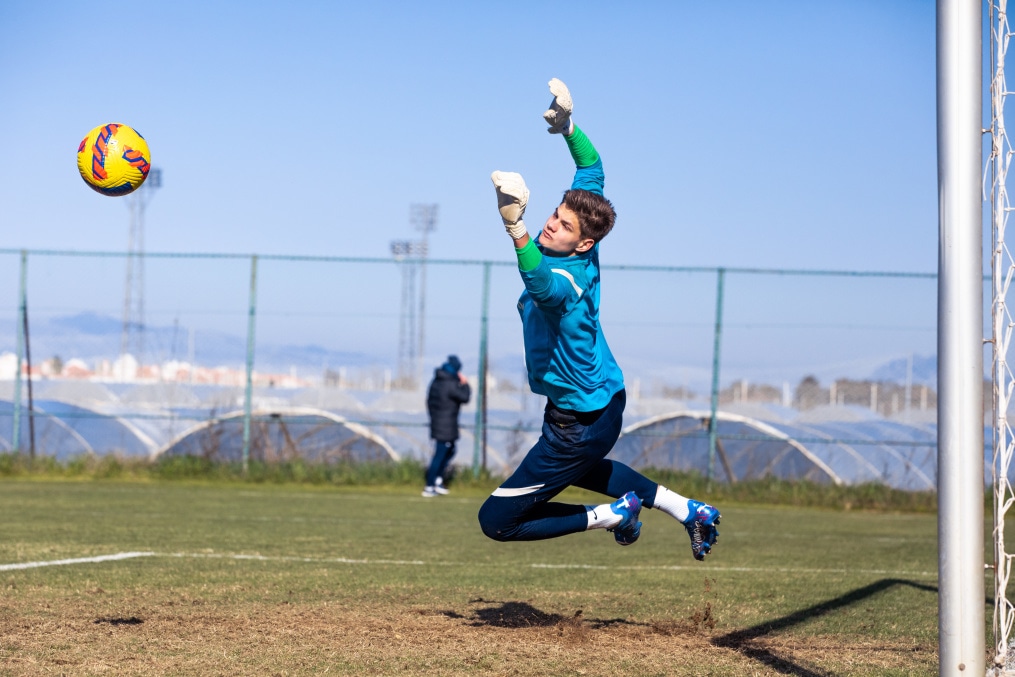Сборы «Зенита»-м в Турции: 28 января, утренняя тренировка