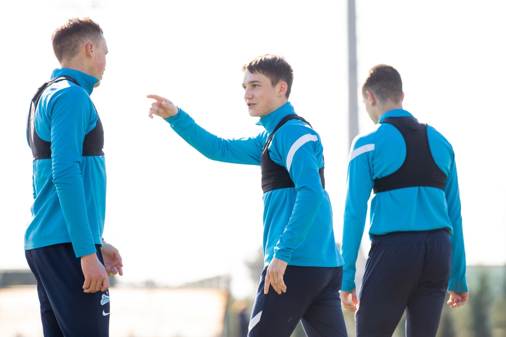 Сборы «Зенита»-м в Турции: 28 января, утренняя тренировка