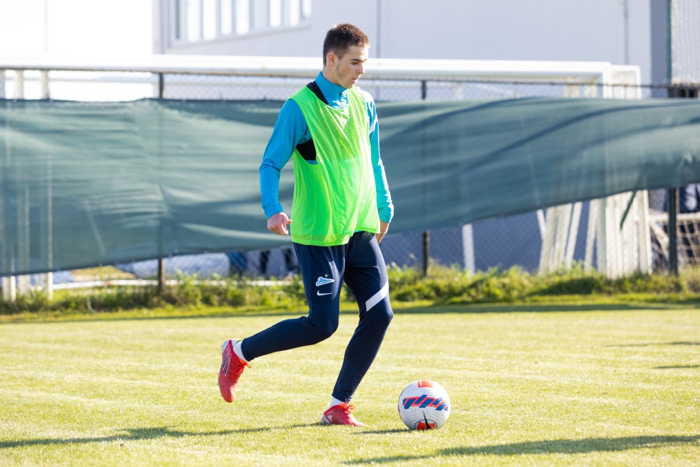 Сборы «Зенита»-м в Турции: 28 января, утренняя тренировка