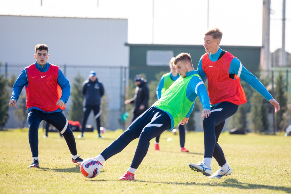 Сборы «Зенита»-м в Турции: 28 января, утренняя тренировка