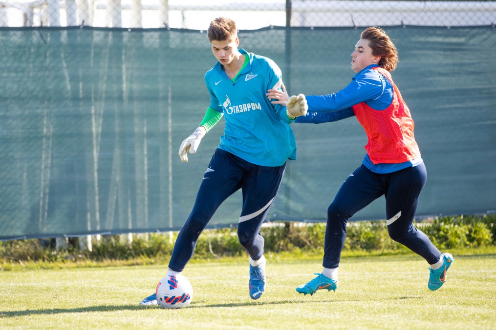 Сборы «Зенита»-м в Турции: 28 января, утренняя тренировка