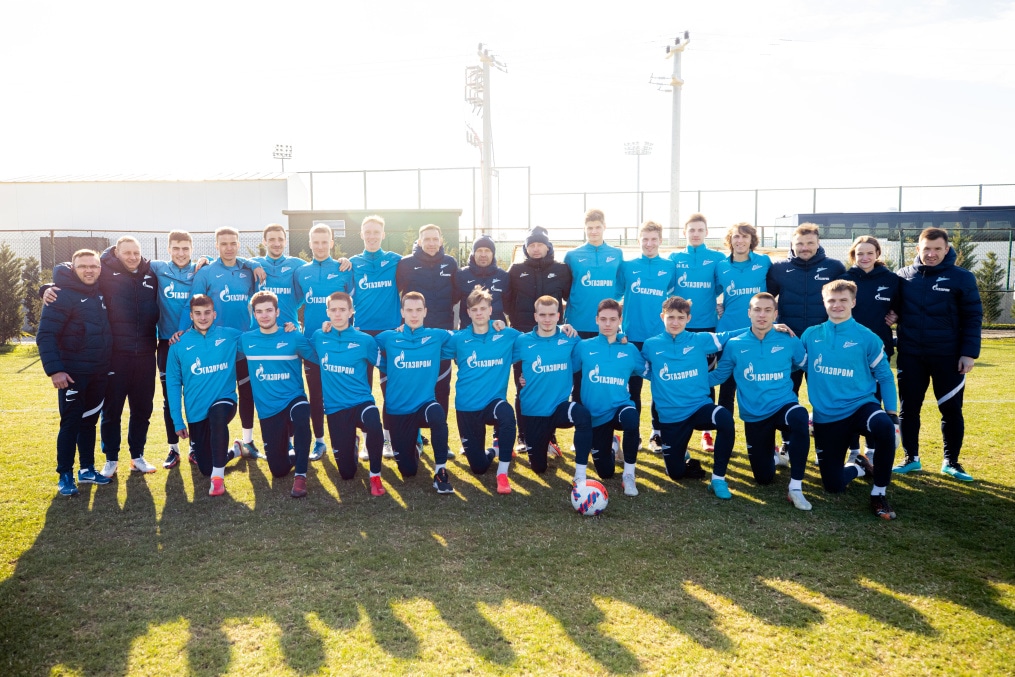 Сборы «Зенита»-м в Турции: 28 января, утренняя тренировка