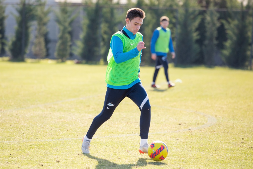 Сборы «Зенита»-м в Турции: 28 января, утренняя тренировка