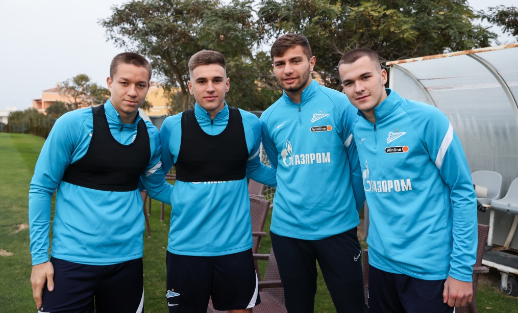 «Газпром»-тренировочные сборы в Португалии: 29 января, вечерняя тренировка