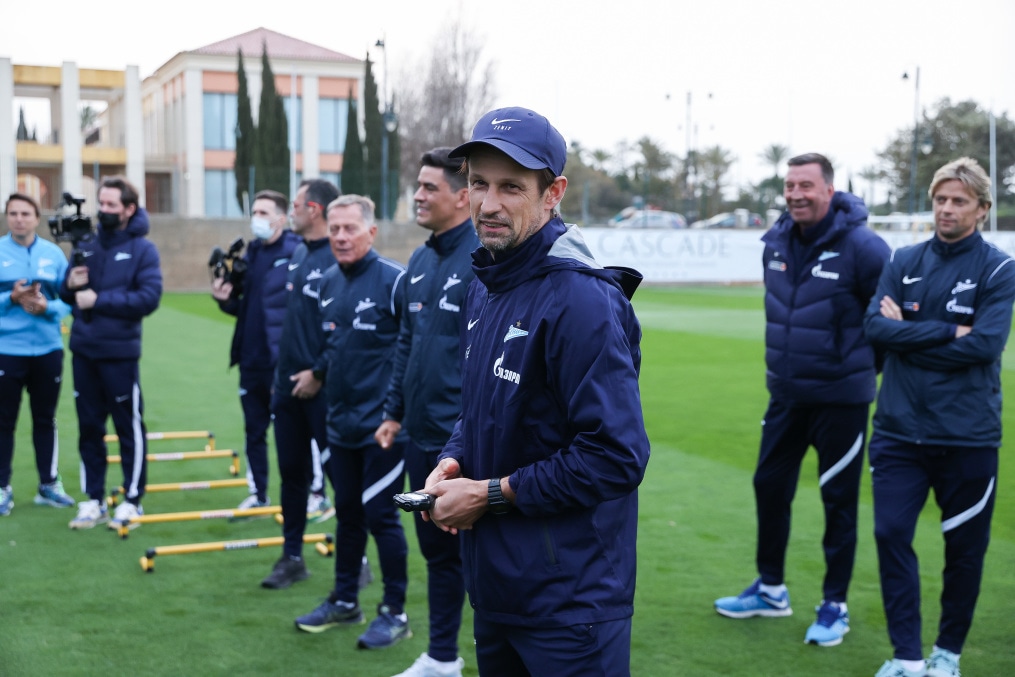 «Газпром»-тренировочные сборы в Португалии: 29 января, вечерняя тренировка