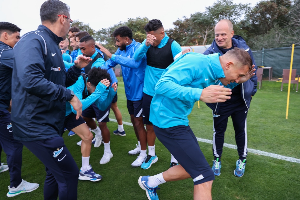 «Газпром»-тренировочные сборы в Португалии: 29 января, вечерняя тренировка