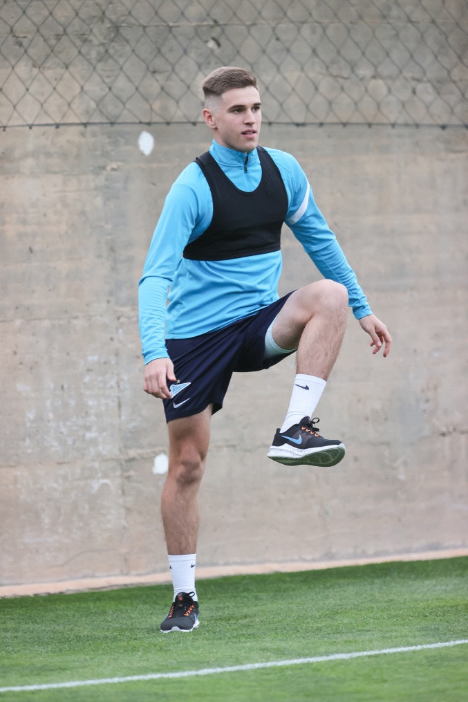 «Газпром»-тренировочные сборы в Португалии: 29 января, вечерняя тренировка