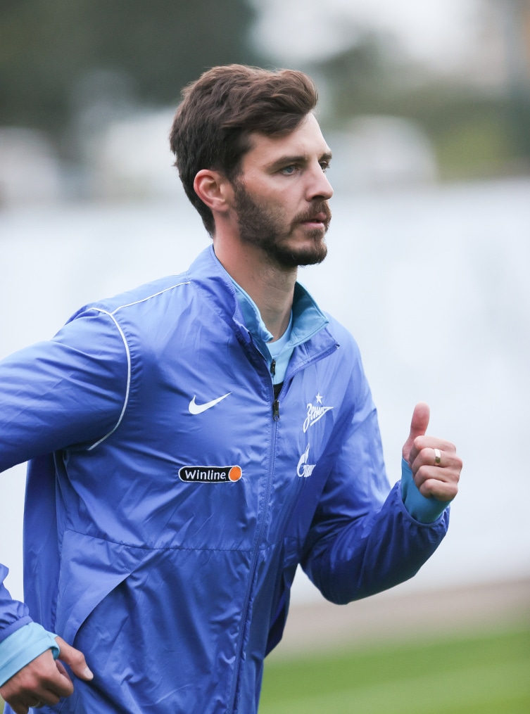 «Газпром»-тренировочные сборы в Португалии: 29 января, вечерняя тренировка