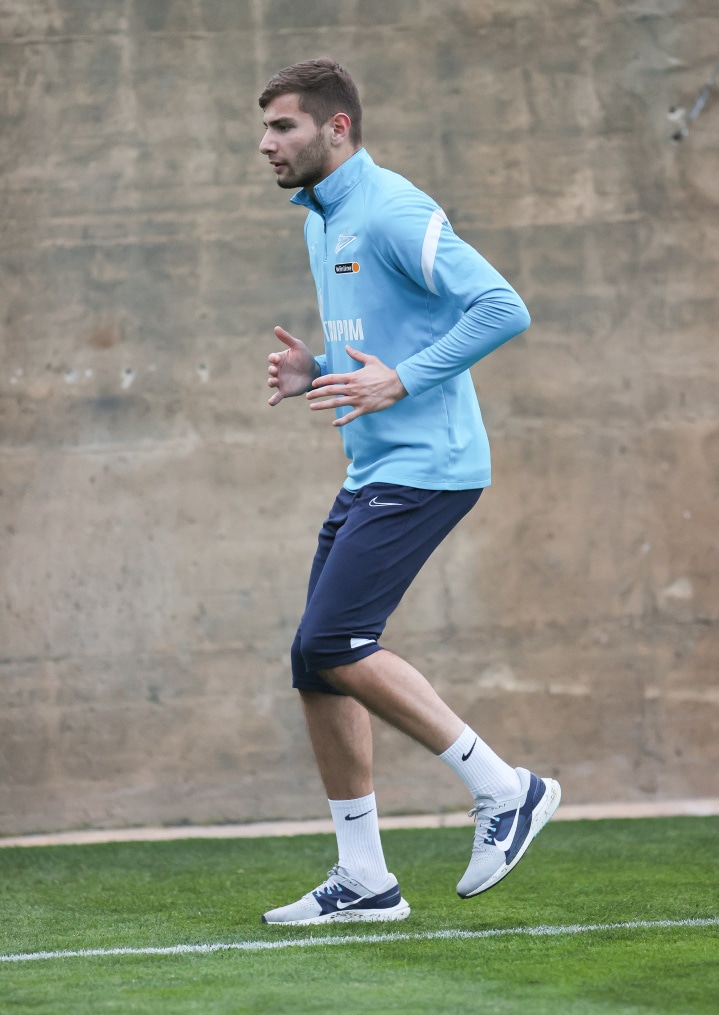 «Газпром»-тренировочные сборы в Португалии: 29 января, вечерняя тренировка