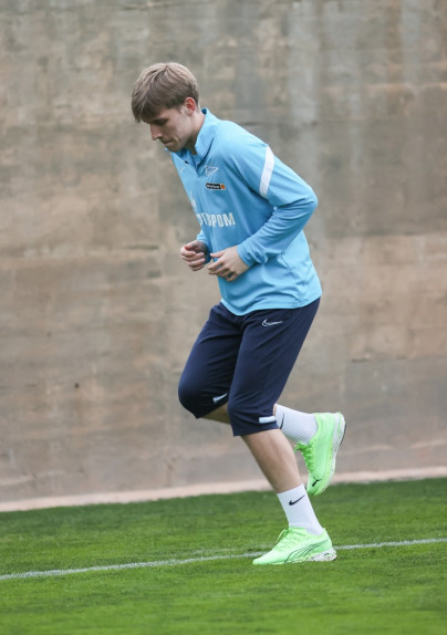 «Газпром»-тренировочные сборы в Португалии: 29 января, вечерняя тренировка