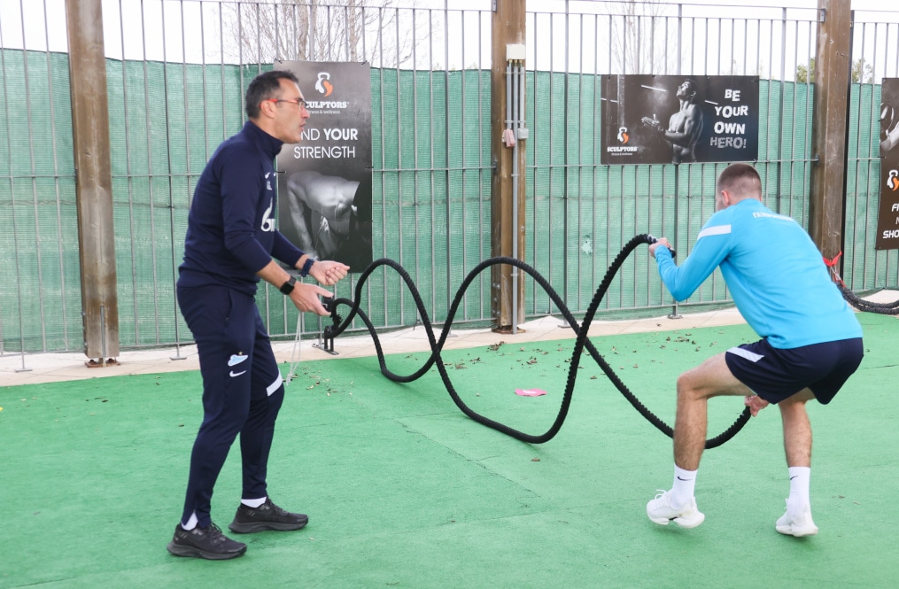 «Газпром»-тренировочные сборы в Португалии: 30 января, утренняя тренировка