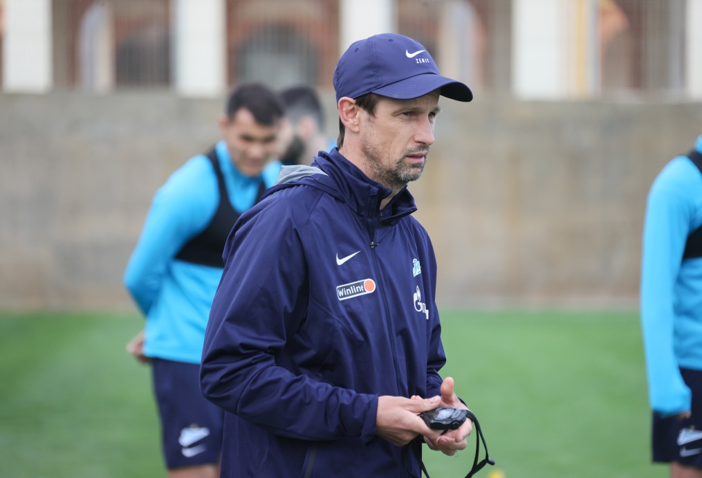 «Газпром»-тренировочные сборы в Португалии: 30 января, утренняя тренировка