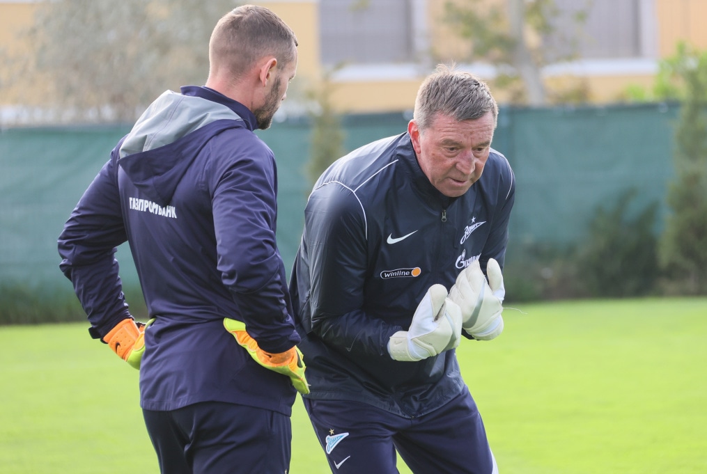 «Газпром»-тренировочные сборы в Португалии: 30 января, утренняя тренировка