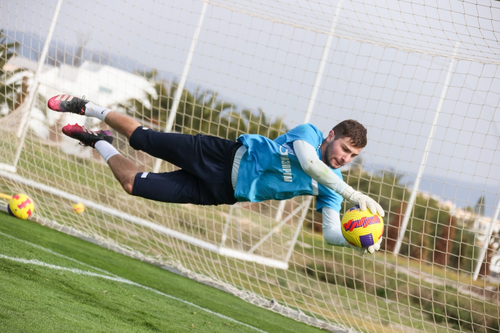 «Газпром»-тренировочные сборы в Португалии: 30 января, утренняя тренировка