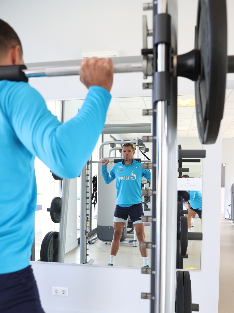 «Газпром»-тренировочные сборы в Португалии: 30 января, утренняя тренировка