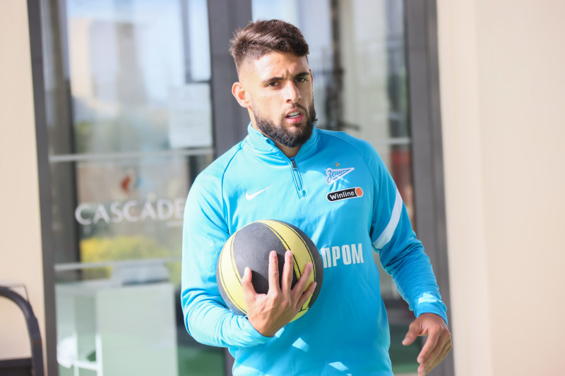 «Газпром»-тренировочные сборы в Португалии: 30 января, утренняя тренировка