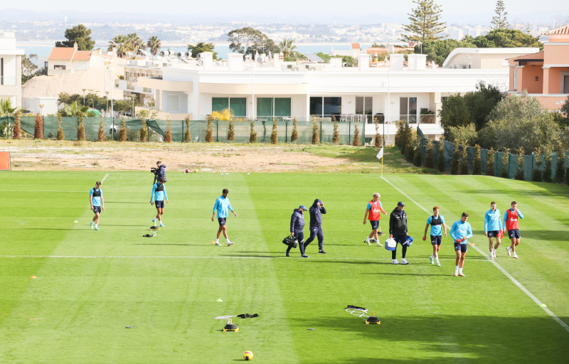 «Газпром»-тренировочные сборы в Португалии: 30 января, утренняя тренировка