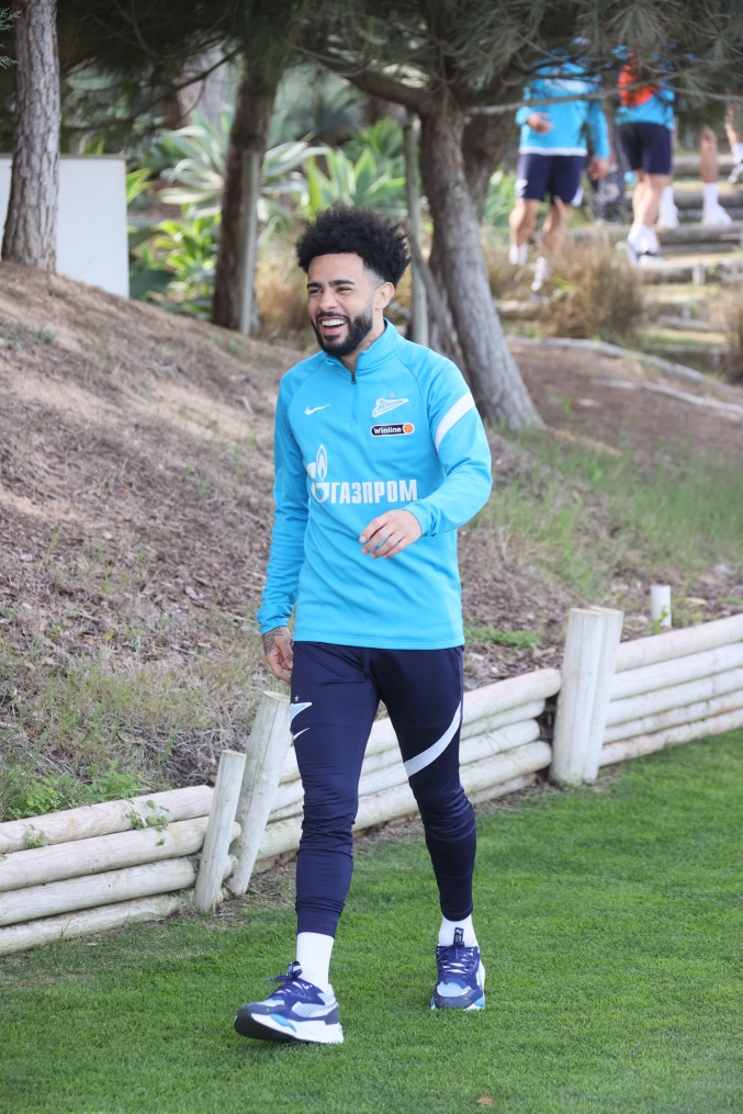 «Газпром»-тренировочные сборы в Португалии: 30 января, утренняя тренировка