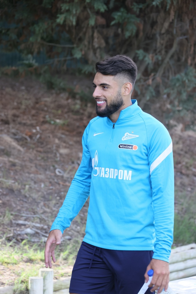 «Газпром»-тренировочные сборы в Португалии: 30 января, утренняя тренировка