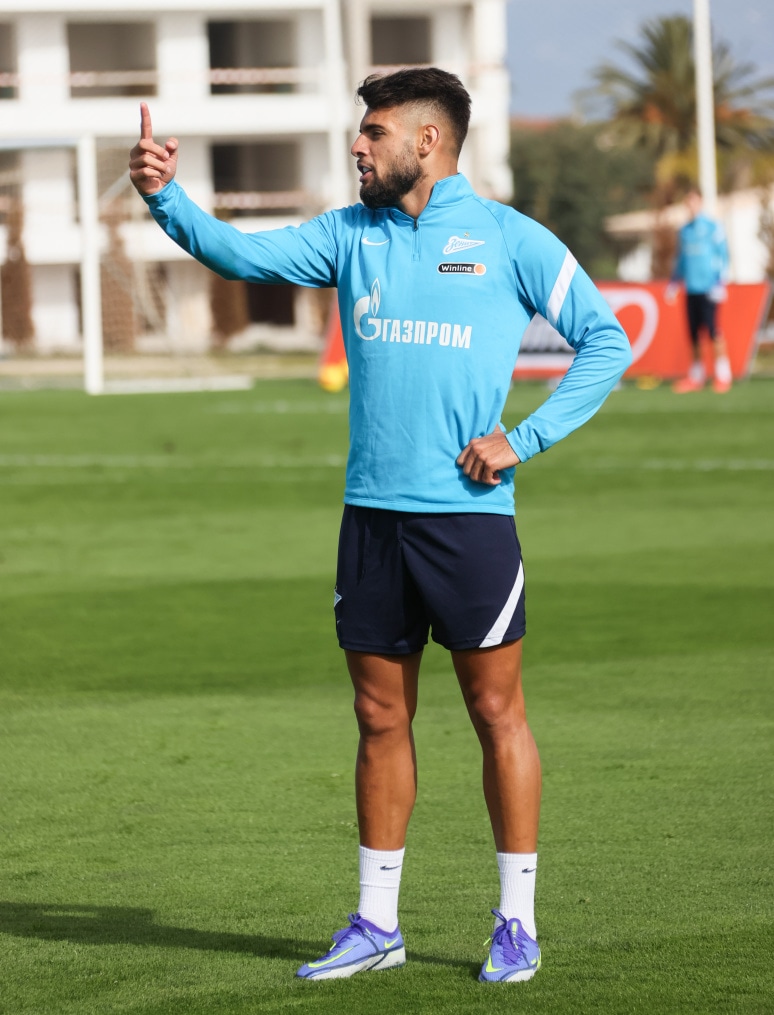 «Газпром»-тренировочные сборы в Португалии: 30 января, утренняя тренировка