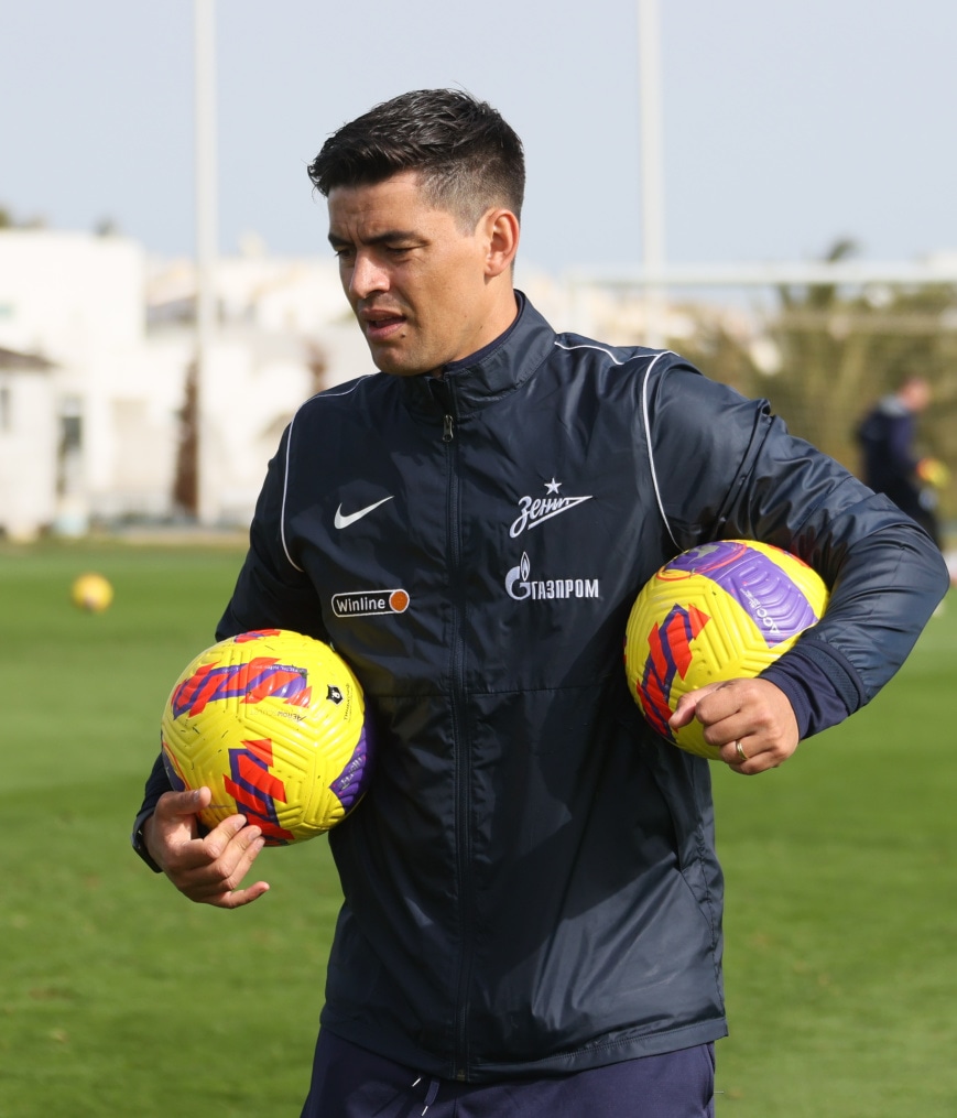«Газпром»-тренировочные сборы в Португалии: 30 января, утренняя тренировка
