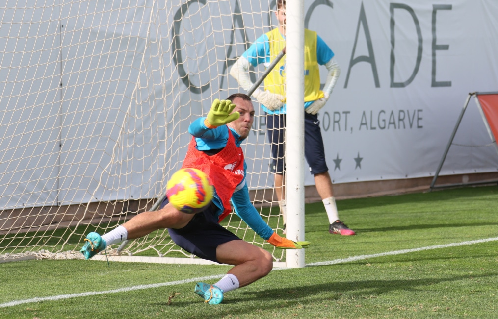 «Газпром»-тренировочные сборы в Португалии: 30 января, утренняя тренировка