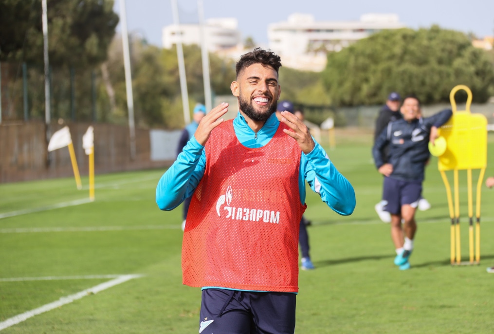 «Газпром»-тренировочные сборы в Португалии: 30 января, утренняя тренировка