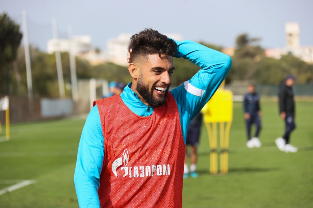 «Газпром»-тренировочные сборы в Португалии: 30 января, утренняя тренировка