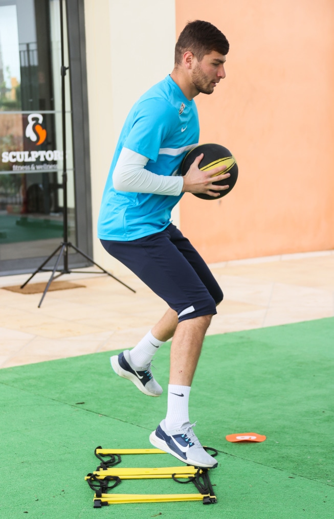 «Газпром»-тренировочные сборы в Португалии: 30 января, утренняя тренировка