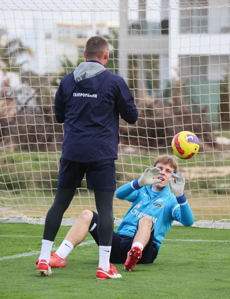 «Газпром»-тренировочные сборы в Португалии: 30 января, утренняя тренировка