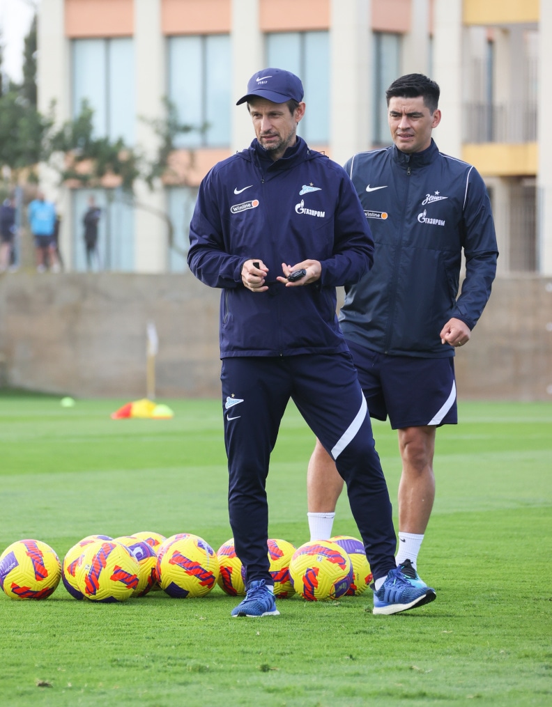 «Газпром»-тренировочные сборы в Португалии: 30 января, утренняя тренировка