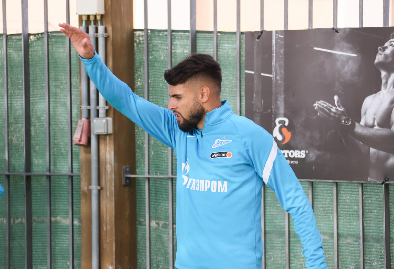 «Газпром»-тренировочные сборы в Португалии: 30 января, утренняя тренировка