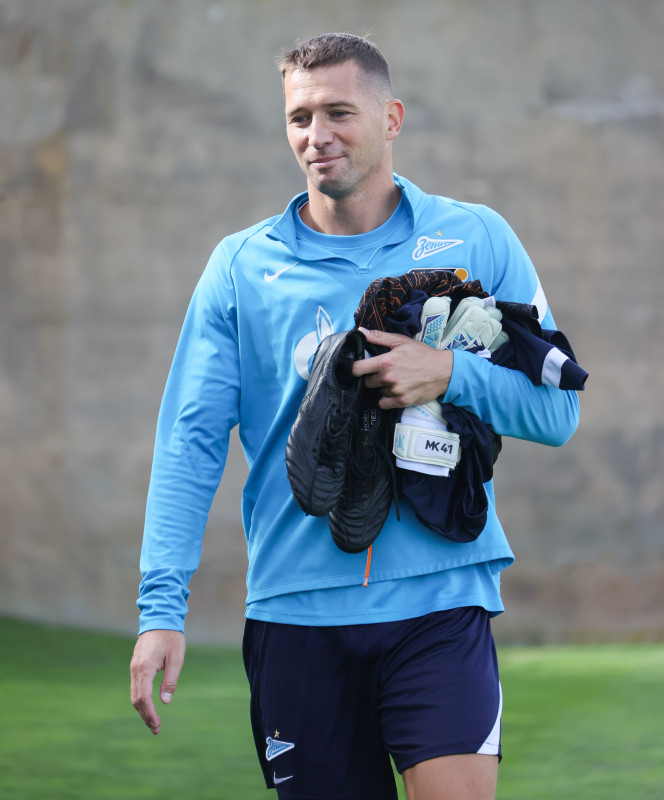 «Газпром»-тренировочные сборы в Португалии: 30 января, утренняя тренировка