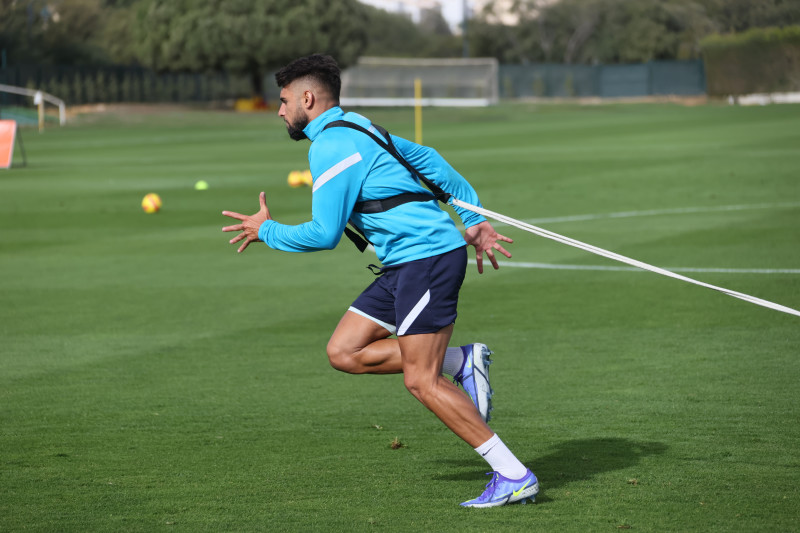 «Газпром»-тренировочные сборы в Португалии: 30 января, утренняя тренировка