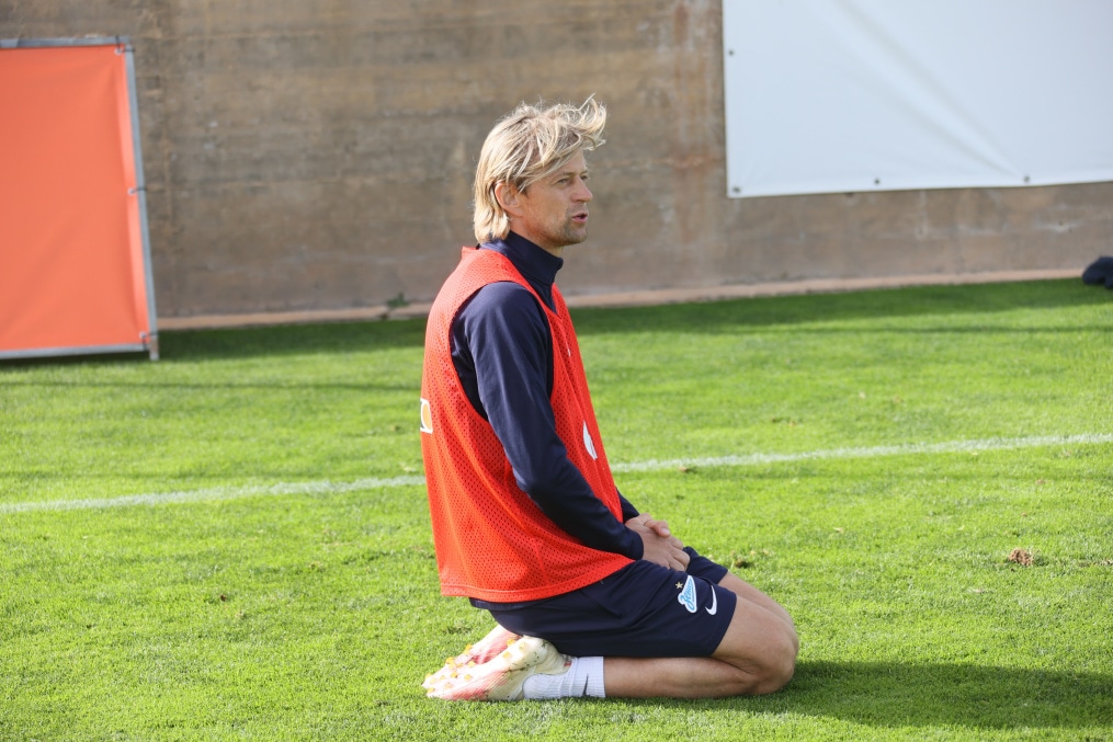 «Газпром»-тренировочные сборы в Португалии: 30 января, утренняя тренировка