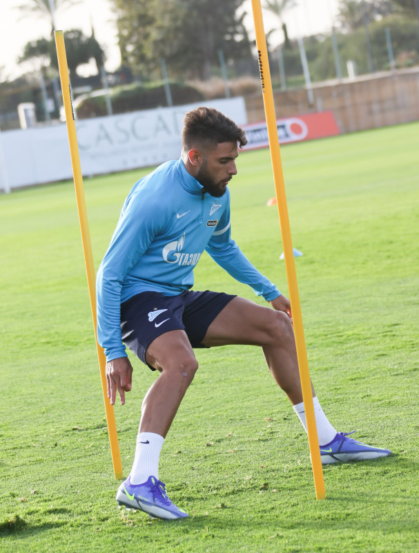 «Газпром»-тренировочные сборы в Португалии: 30 января, вечерняя тренировка