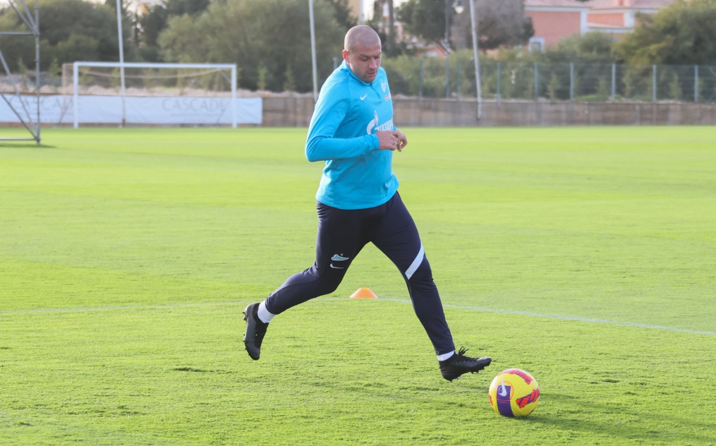 «Газпром»-тренировочные сборы в Португалии: 30 января, вечерняя тренировка